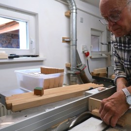 Stadtbaukasten, bei der Herstellung